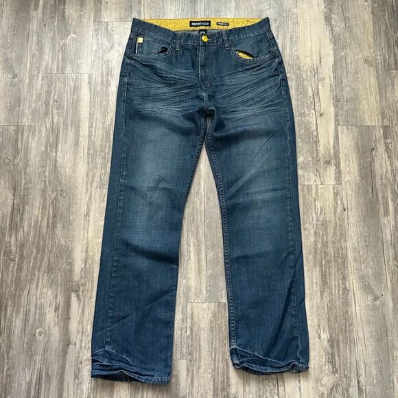 Vintage Y2K Ecko UNLTD Denim Jeans Size 34X32 - Picture 4 of 5